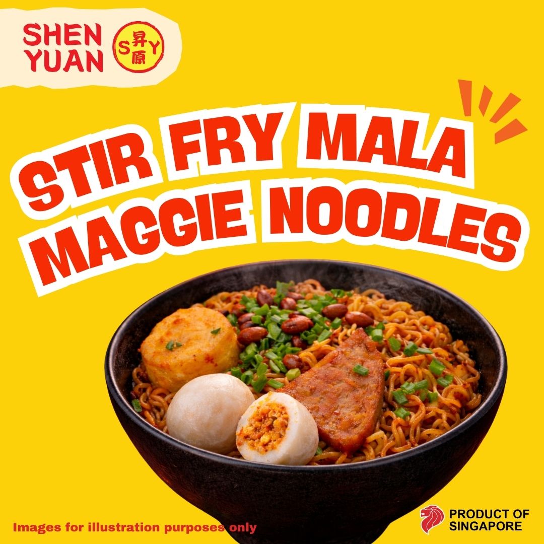 Stir Fried Mala Maggie Noodles