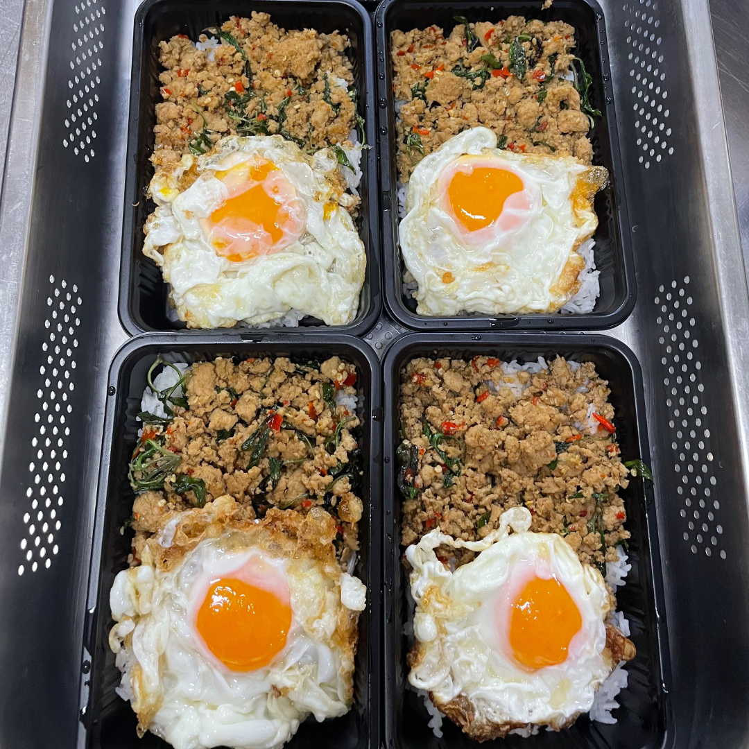 Thai Basil Chicken Rice