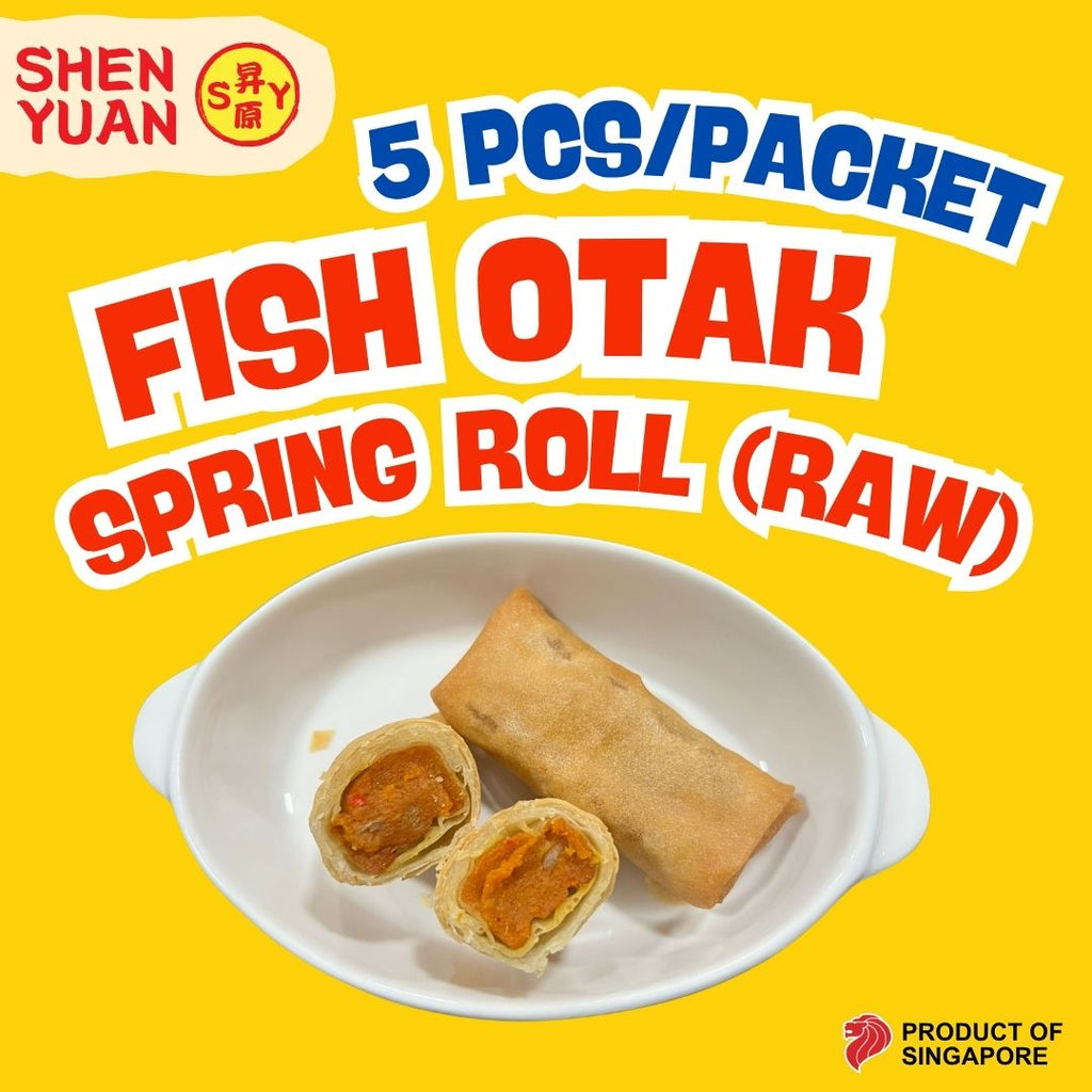 Fish Otak Spring Roll (raw) (5pcs/packet)